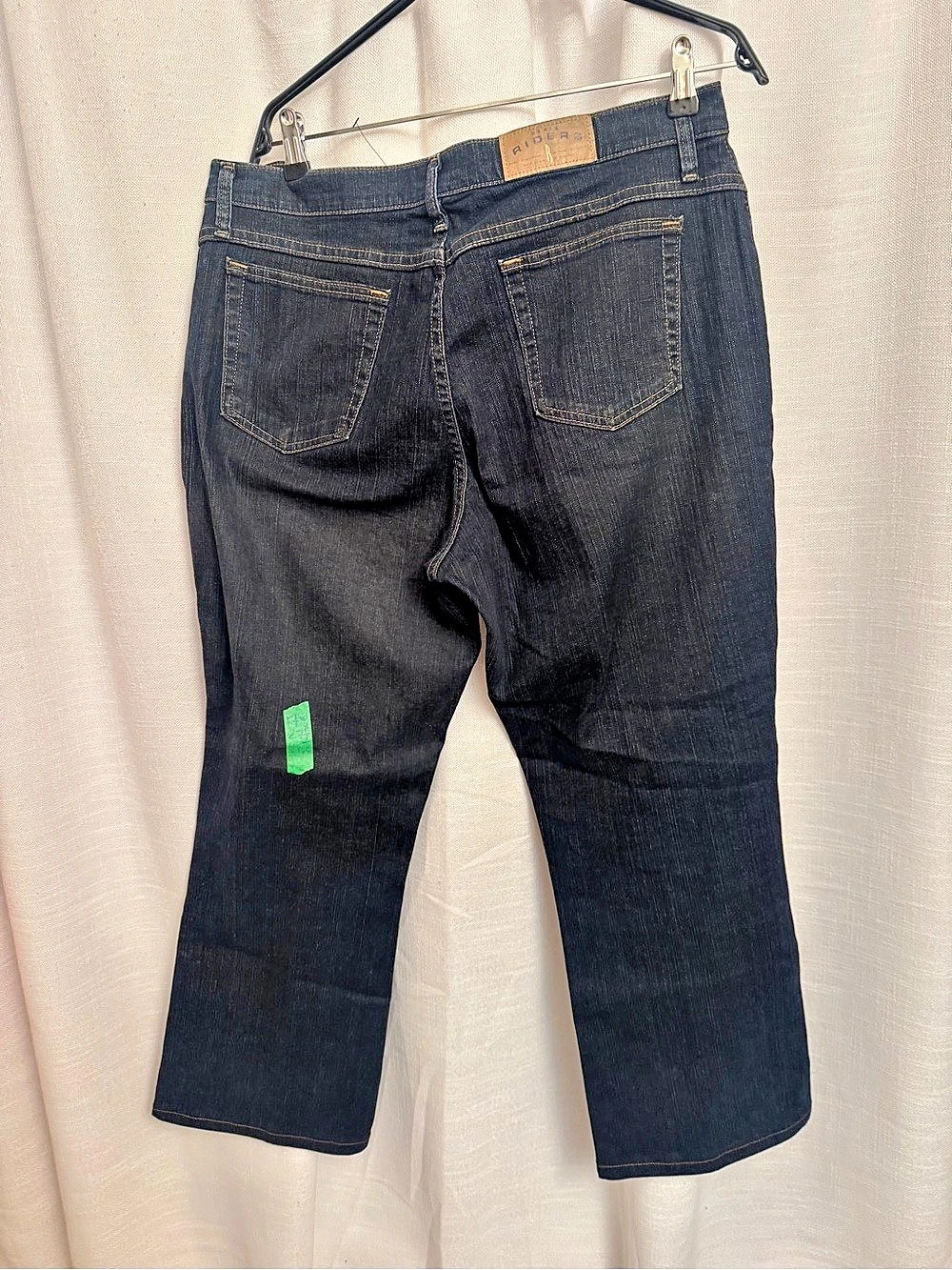 17/18 w Riders by Lee Classic Bootcut Jeans Women's Waist 16 Petite Blue - Picture 5 of 11